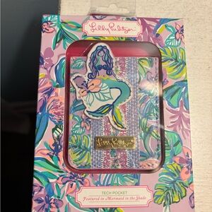 Lilly Pulitzer Mermaid in the Shade Tech Pocket